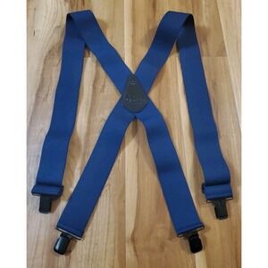 GATOR by Perry Suspenders 2 Inch Wide Blue USA